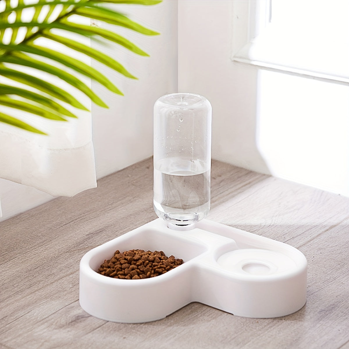Convenient Cat Food And Water Dispenser
