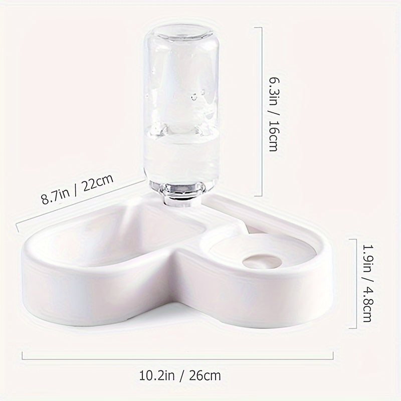 Convenient Cat Food And Water Dispenser