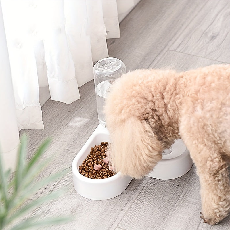 Convenient Cat Food And Water Dispenser