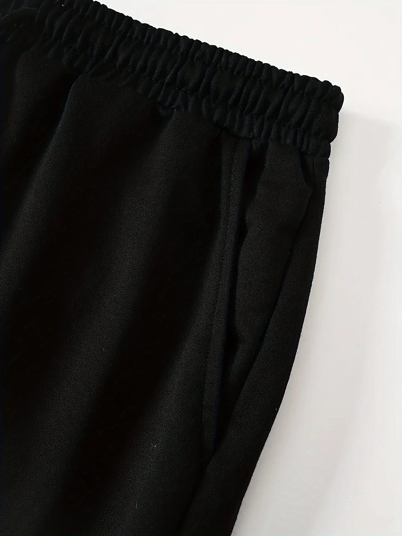 Elegant Cat Print Casual Pants