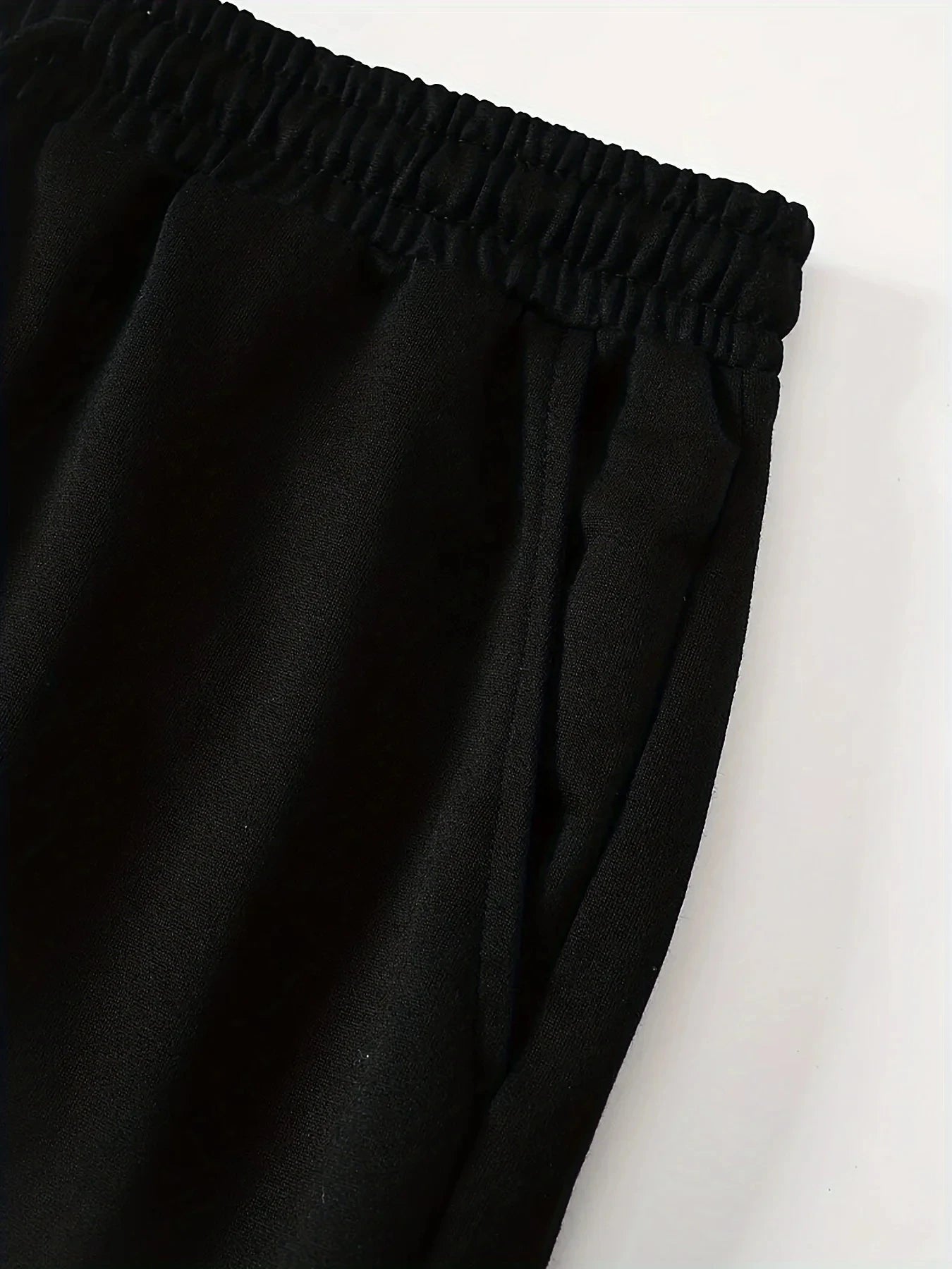 Elegant Cat Print Casual Pants