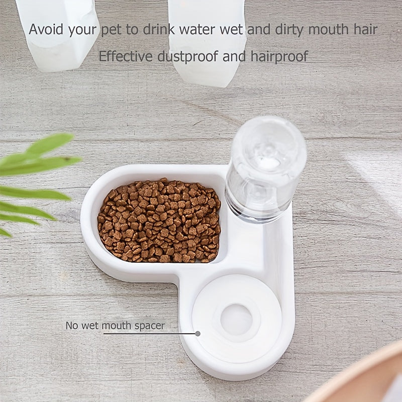 Convenient Cat Food And Water Dispenser