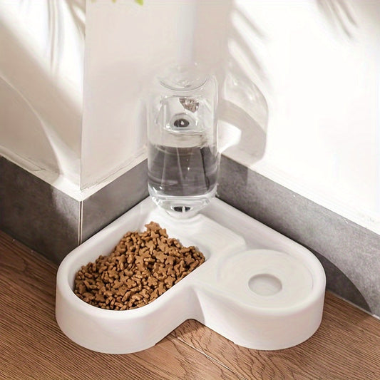 Convenient Cat Food And Water Dispenser