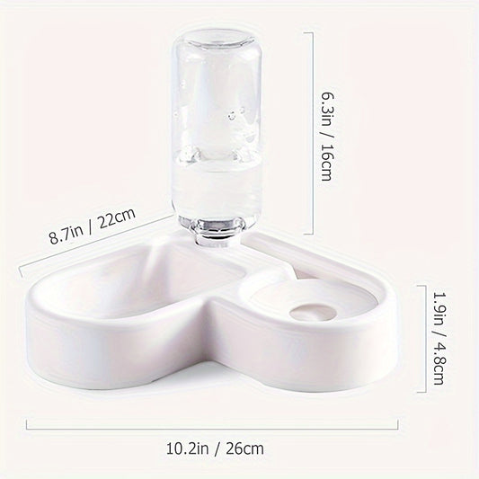 Convenient Cat Food And Water Dispenser